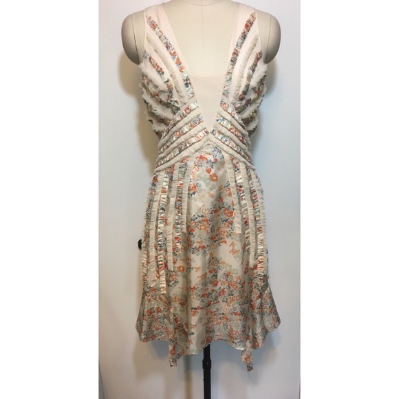 Sachin + Babi Dresses & Skirts - $570 Sachin + Babi Floral Silk Dress 10 NWT